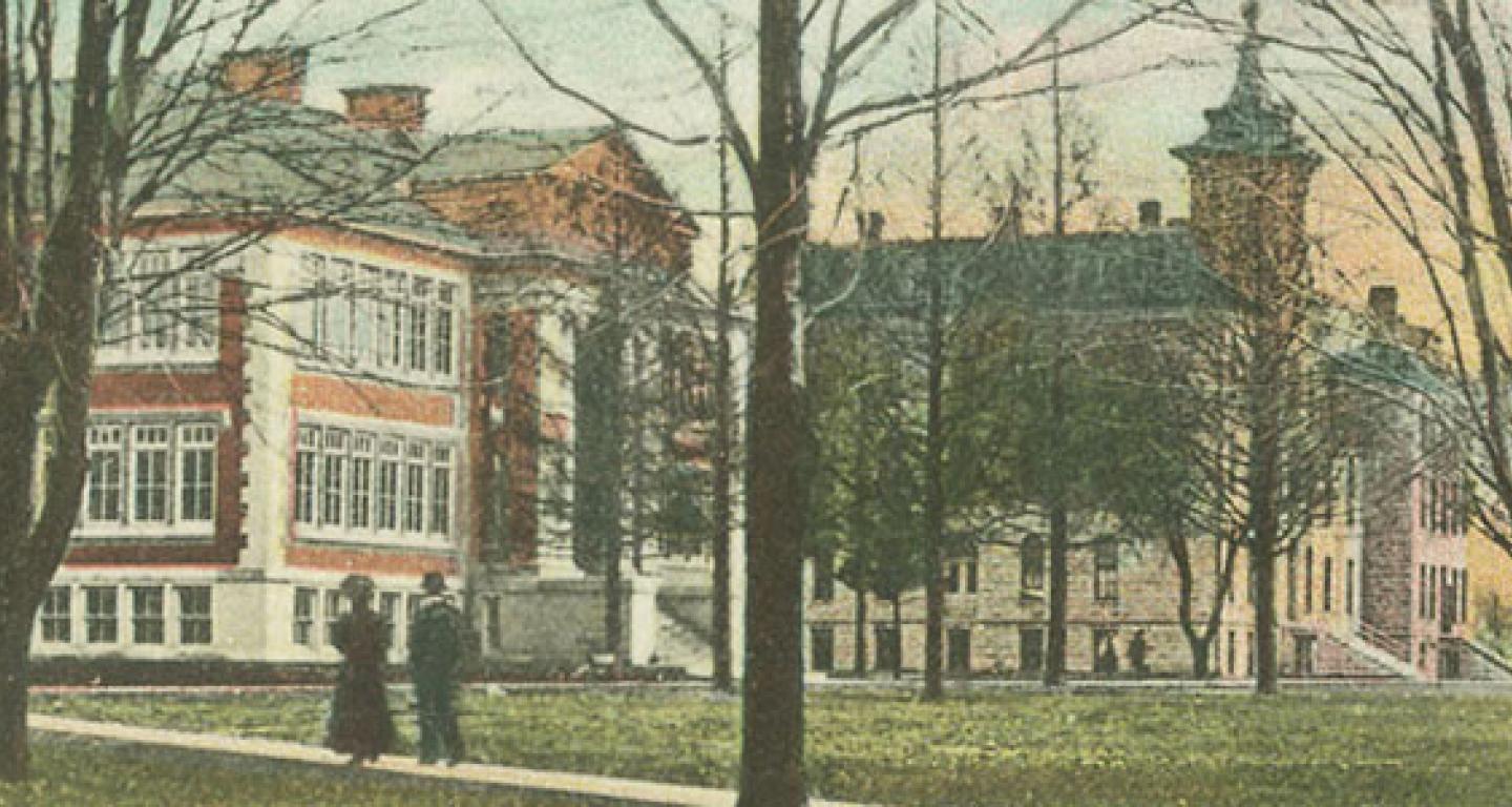 North Central College Campus Panorama circa 1910