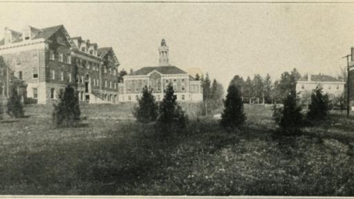 Photo of Shimer campus circa 1910